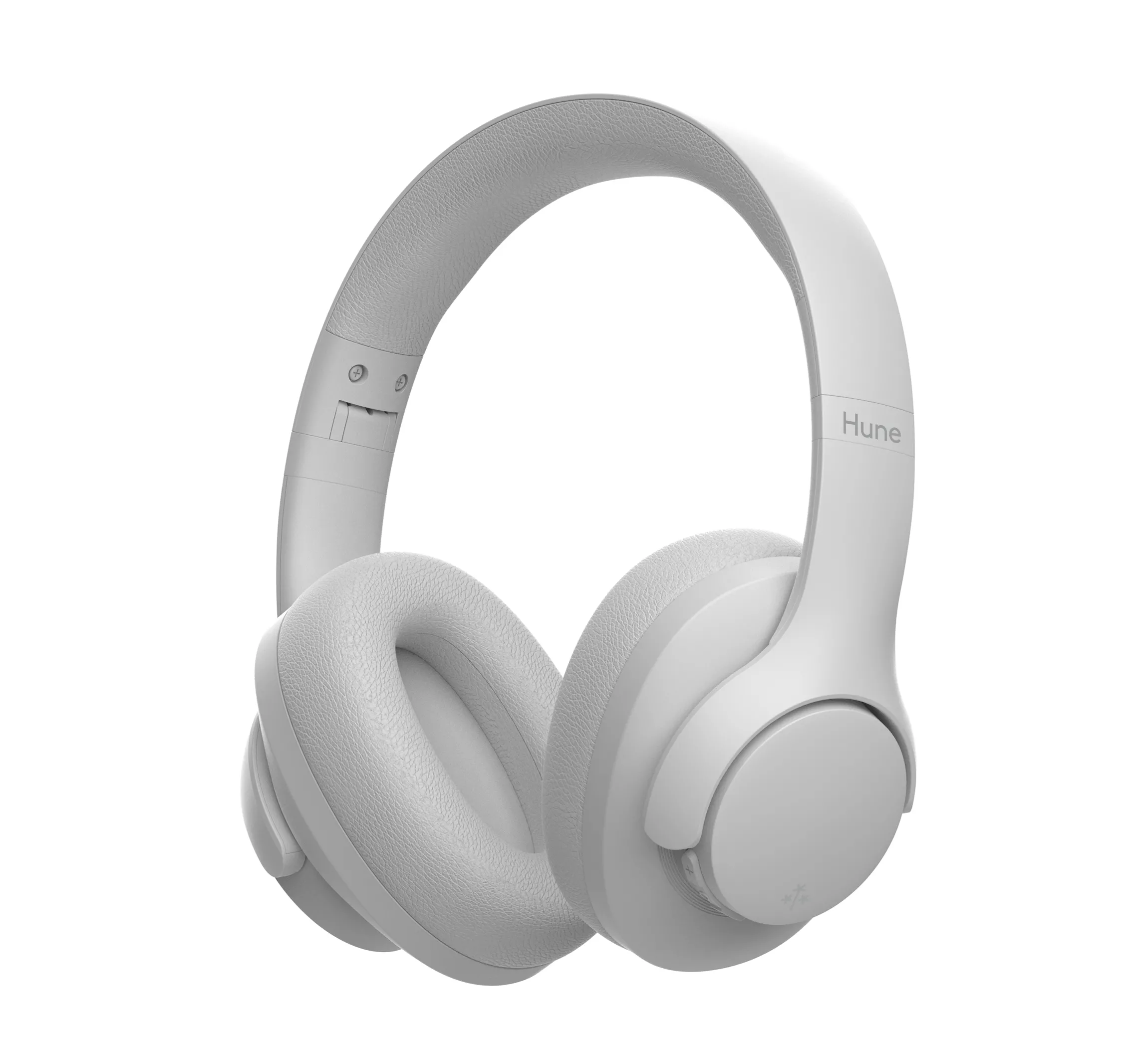 Słuchawki bezprzewodowe Hune Flora Cloud White Nauszne Bluetooth 5.4 Szary