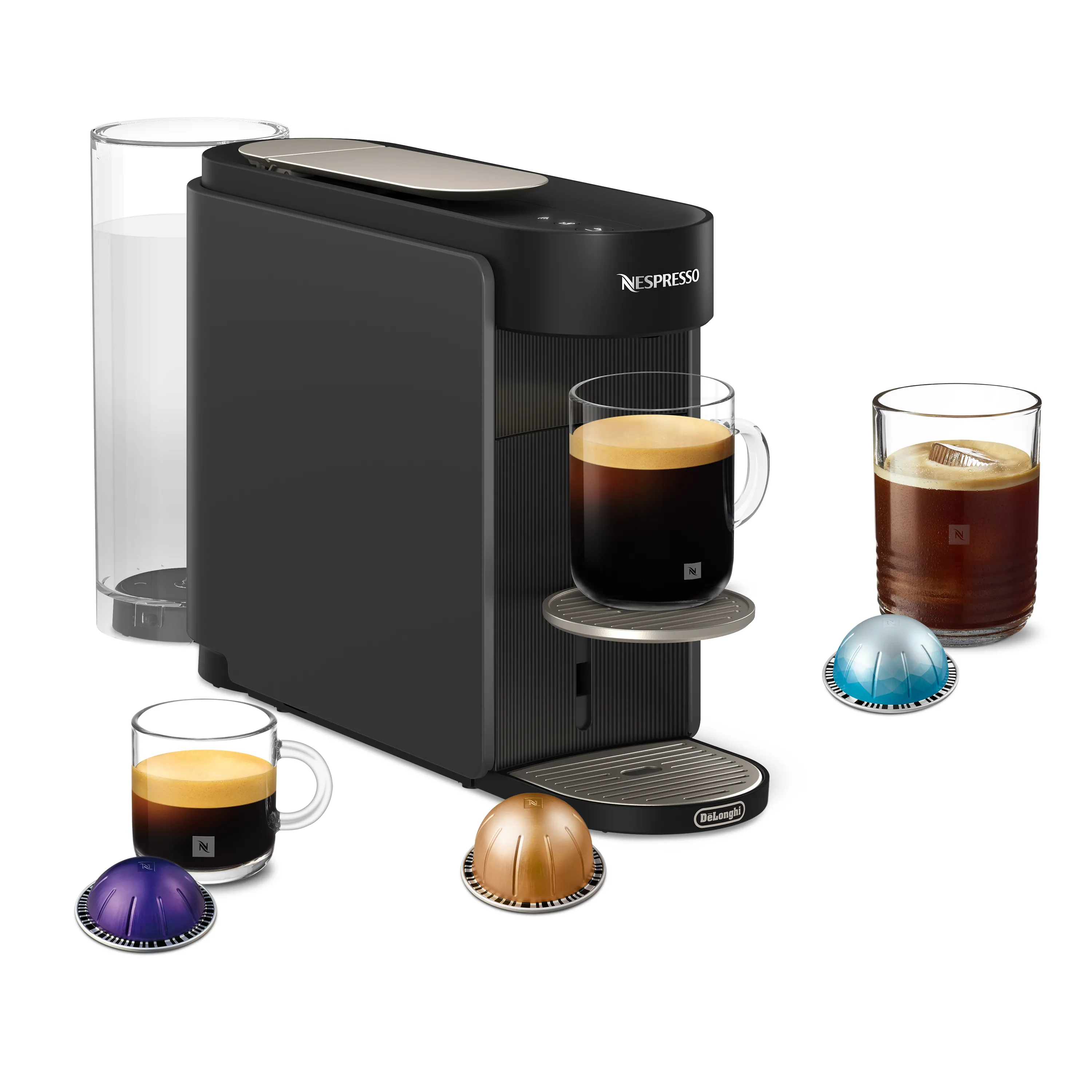 Ekspres na kapsułki Nespresso Vertuo UP Delonghi ENV200.GY