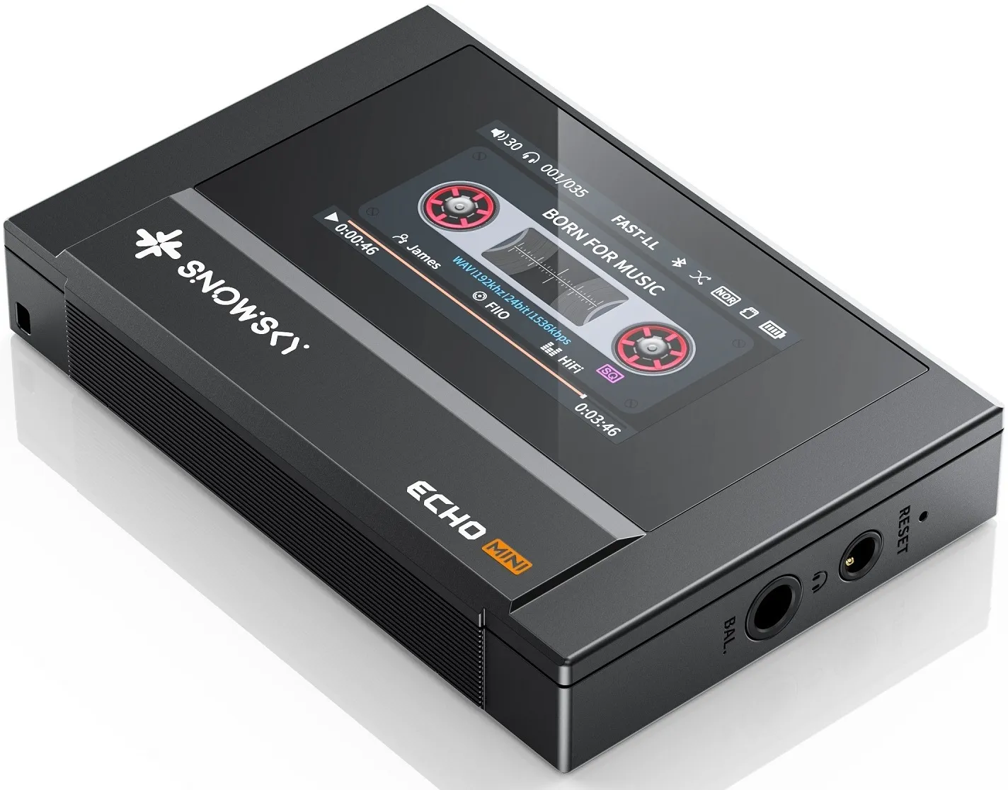 Odtwarzacz MP3 FiiO Echo Mini Czarny