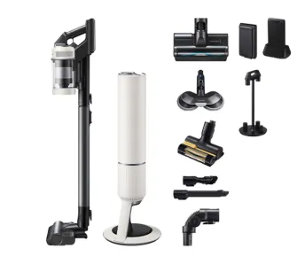 Odkurzacz bezprzewodowy Samsung Bespoke AI Jet Lite Pro Extra VS80F28DGS/GE 120min Funkcja mycia Wymienny akumulator Mini elektroszczotka