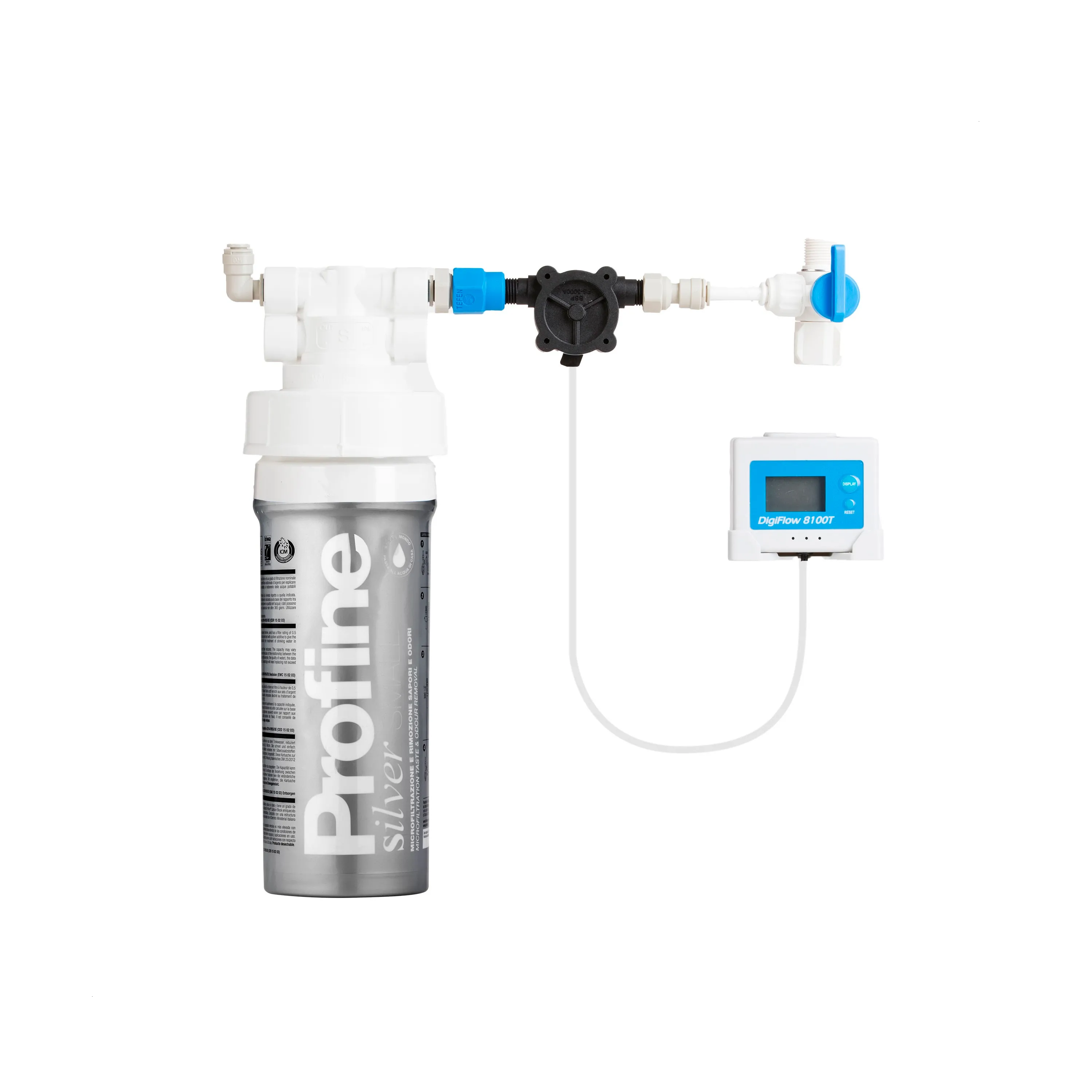 System filtrowania wody KFA Armatura PROFINE SILVER small 855-104-86