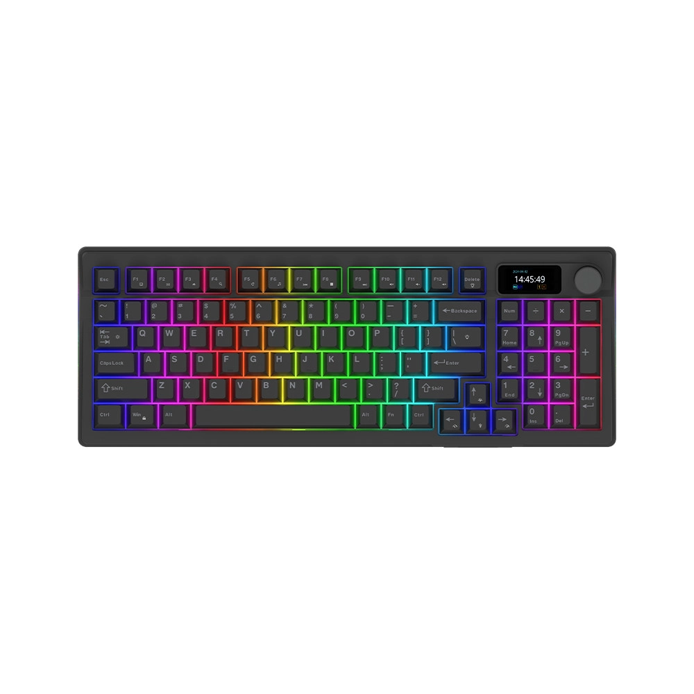 Klawiatura mechaniczna Aqirys Atria White Linear Czarny