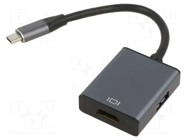 Adapter ART USB-C do USB-A/HDMI