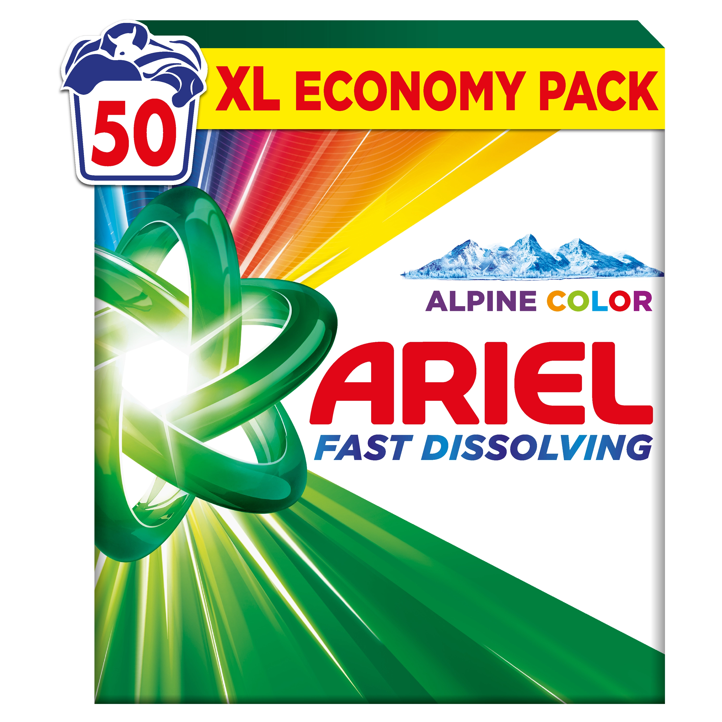 Proszek do prania Ariel Alpine Color 50 prań 2,75 kg