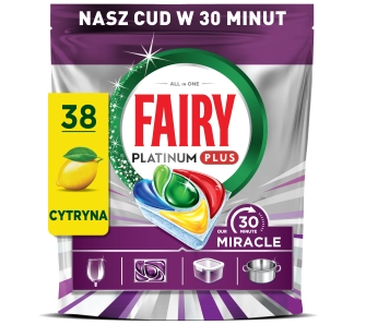 Kapsułki do zmywarki Fairy Platinum Plus 38szt