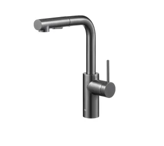 Bateria KFA Armatura Duero Bassic 6623-110-61 Grafitowy Stal szlachetna