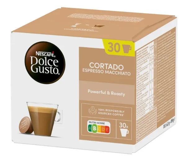 Kapsułki Nescafe Dolce Gusto Cortado Espresso Macchiato 30szt.