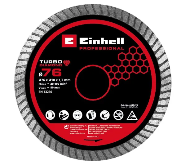 Tarcza do cięcia EINHELL 4440470 76 mm