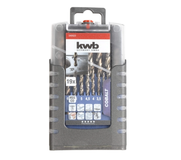 Wiertło Einhell ZESTAW WIERTEŁ 19 SZT, 1-10 MM. 49248920