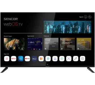 Telewizor Sencor SLE 50US804B 50" LED 4K webOS Smart TV DVB-T2