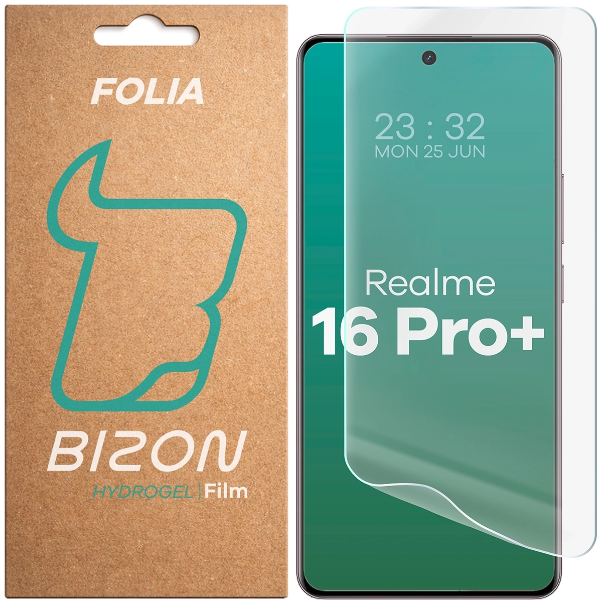 Folia hydrożelowa Bizon na ekran Film Hydrogel Front do Realme 16 Pro Plus 5G