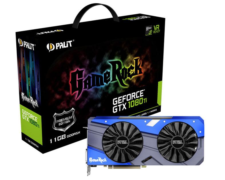 Palit GTX 1080 Ti GameRock Premium Edition 11GB GDDR5X 352