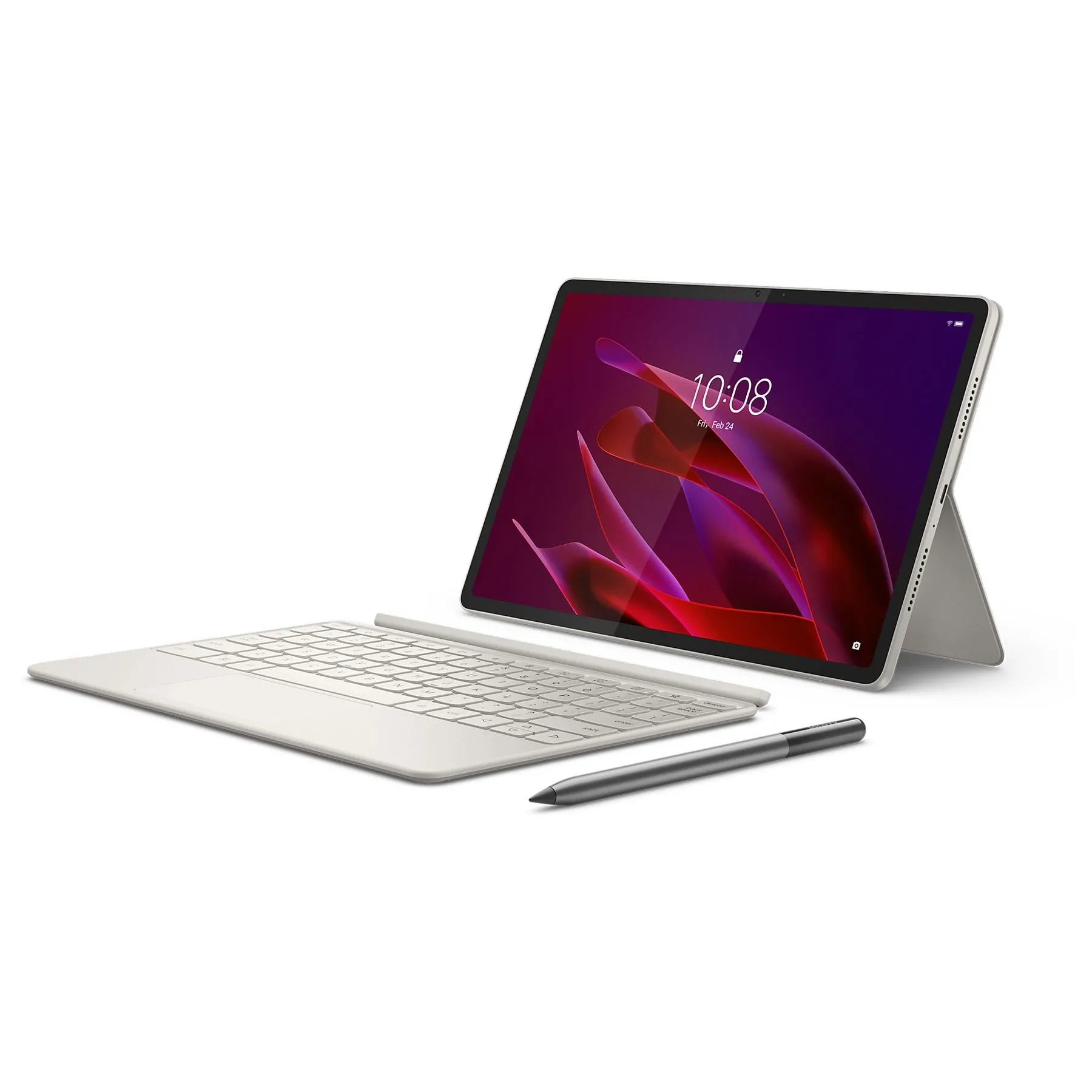 Tablet Lenovo Yoga Tab 11,1" TB710FU 12/256GB Wi-Fi Beżowy + rysik + klawiatura