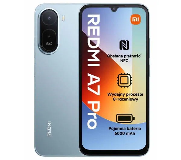 Xiaomi REDMI A7 Pro 4/64GB 6,9" 120Hz 13Mpix Niebieski