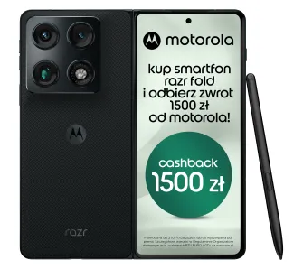 Smartfon Motorola razr fold 16/512GB 8,1" 120Hz 50Mpix Czarny