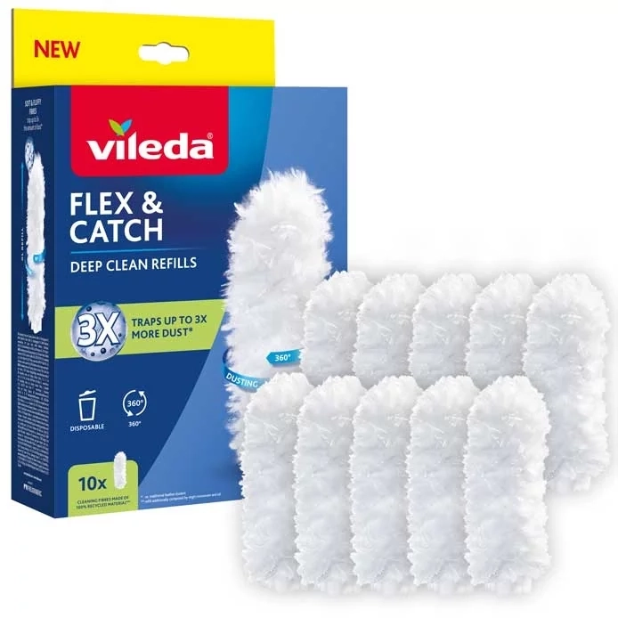 Wkłady do miotełki Vileda Flex & Catch 10szt.