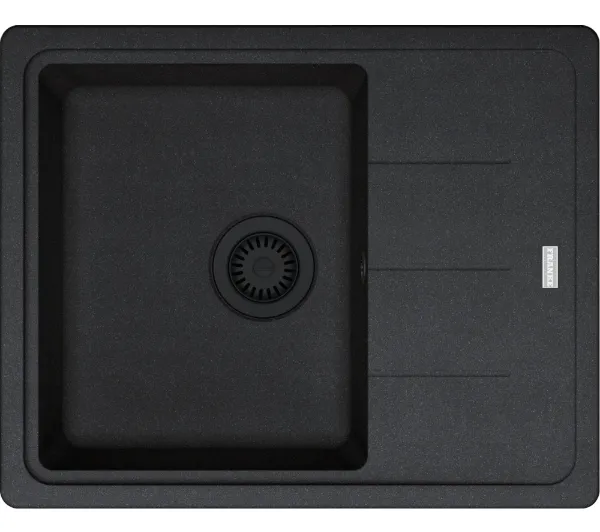 Zlewozmywaki kuchenne - Franke Basis BFG 611-62 Granitowy Onyx