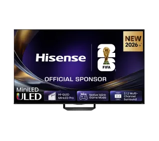 Hisense 65U7S PRO 65" ULED MiniLED 4K 165Hz Smart TV Funkcje AI Dolby Vision Dolby Atmos HDMI 2.1 DVB-T2