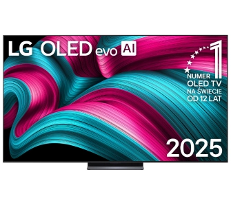 Telewizor LG OLED83C56LA  83" OLED evo AI 4K 144Hz webOS Dolby Vision Dolby Atmos HDMI 2.1 DVB-T2
