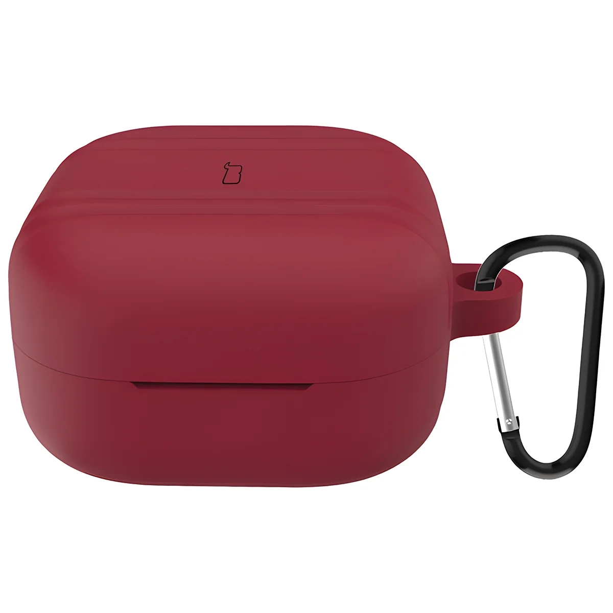 Etui na słuchawki Bizon Case Headphone Silicone do Galaxy Buds 4/4 Pro Burgundowy