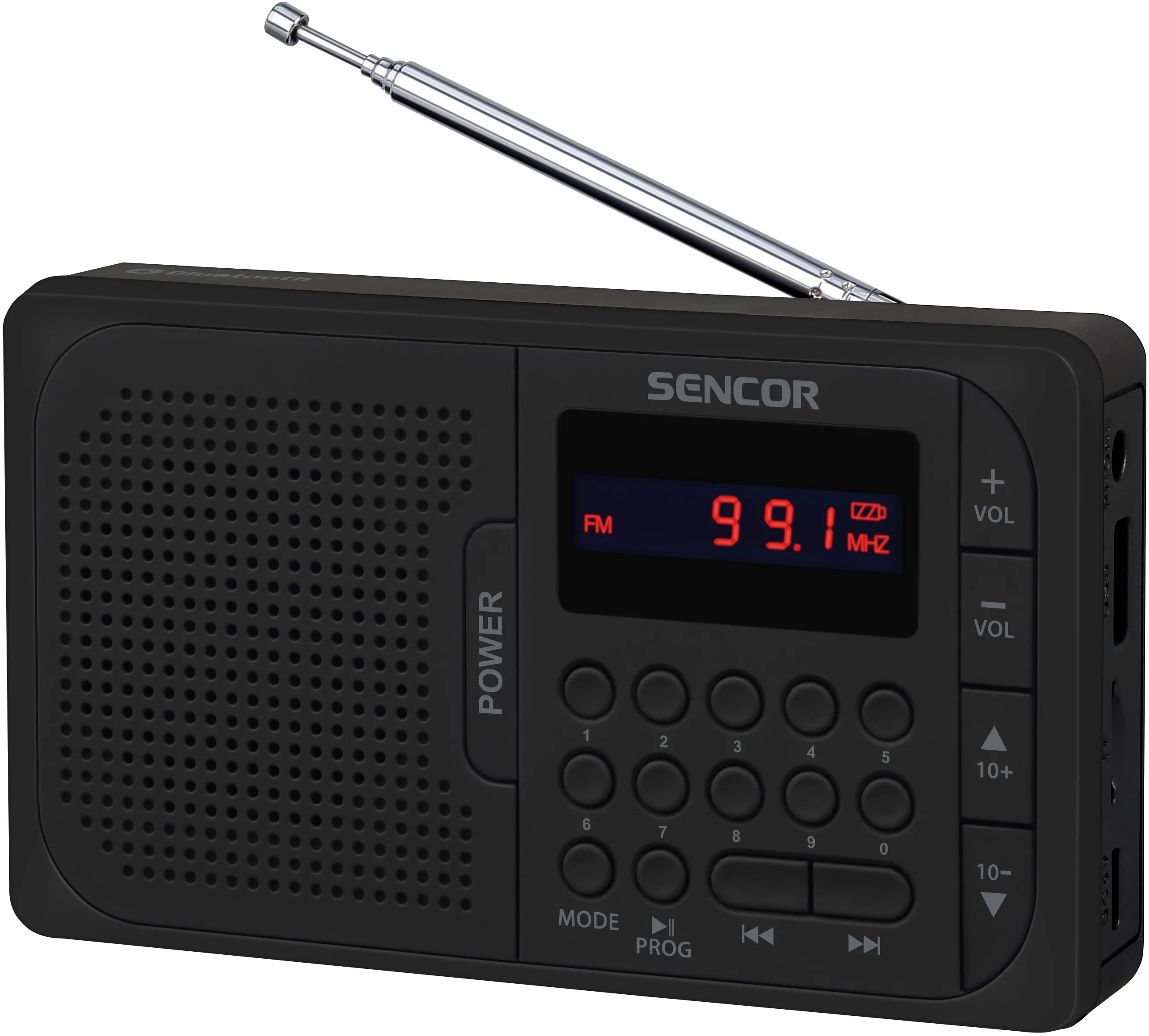 Radioodbiornik Sencor SRD 216 BK Radio FM Bluetooth Czarny
