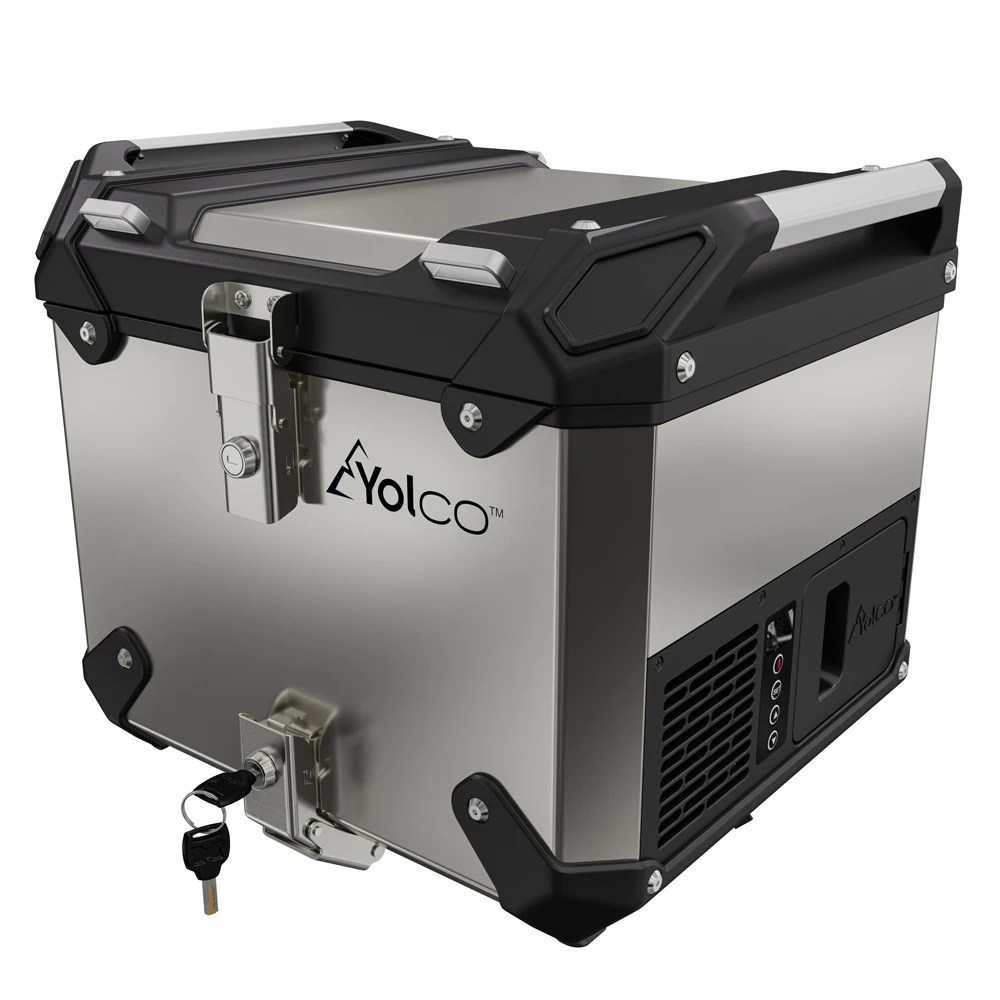 Lodówka Yolco MCX17 Silver 17l