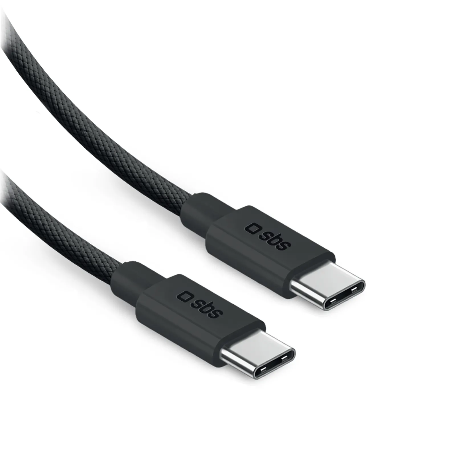 Kabel SBS 41131 USB-C do USB-C 240W 2m Czarny