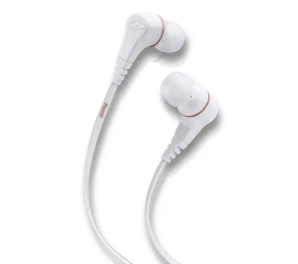 Magnat LZR 340 Dokanałowe Mikrofon Biało-złote