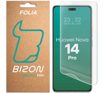 Folia hydrożelowa Bizon na ekran Film Hydrogel Front do Huawei nova 14 Pro