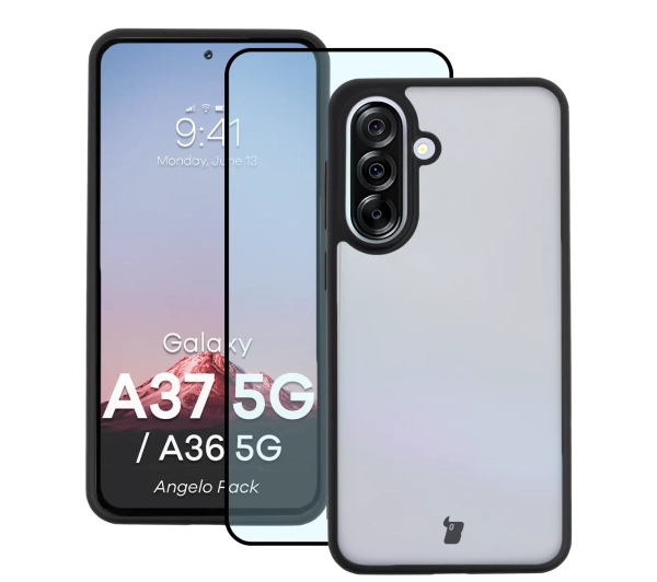 Bizon Angelo Pack do Galaxy A37 5G / A36 5G Czarny
