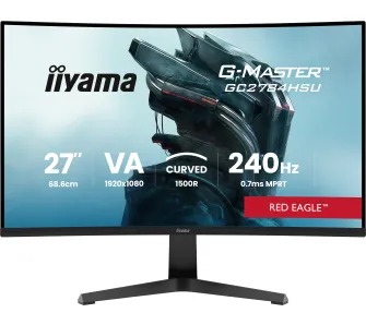 Monitor iiyama G-Master GC2784HSU-B1 27" Full HD VA 240Hz 0,7ms MPRT Zakrzywiony Gamingowy