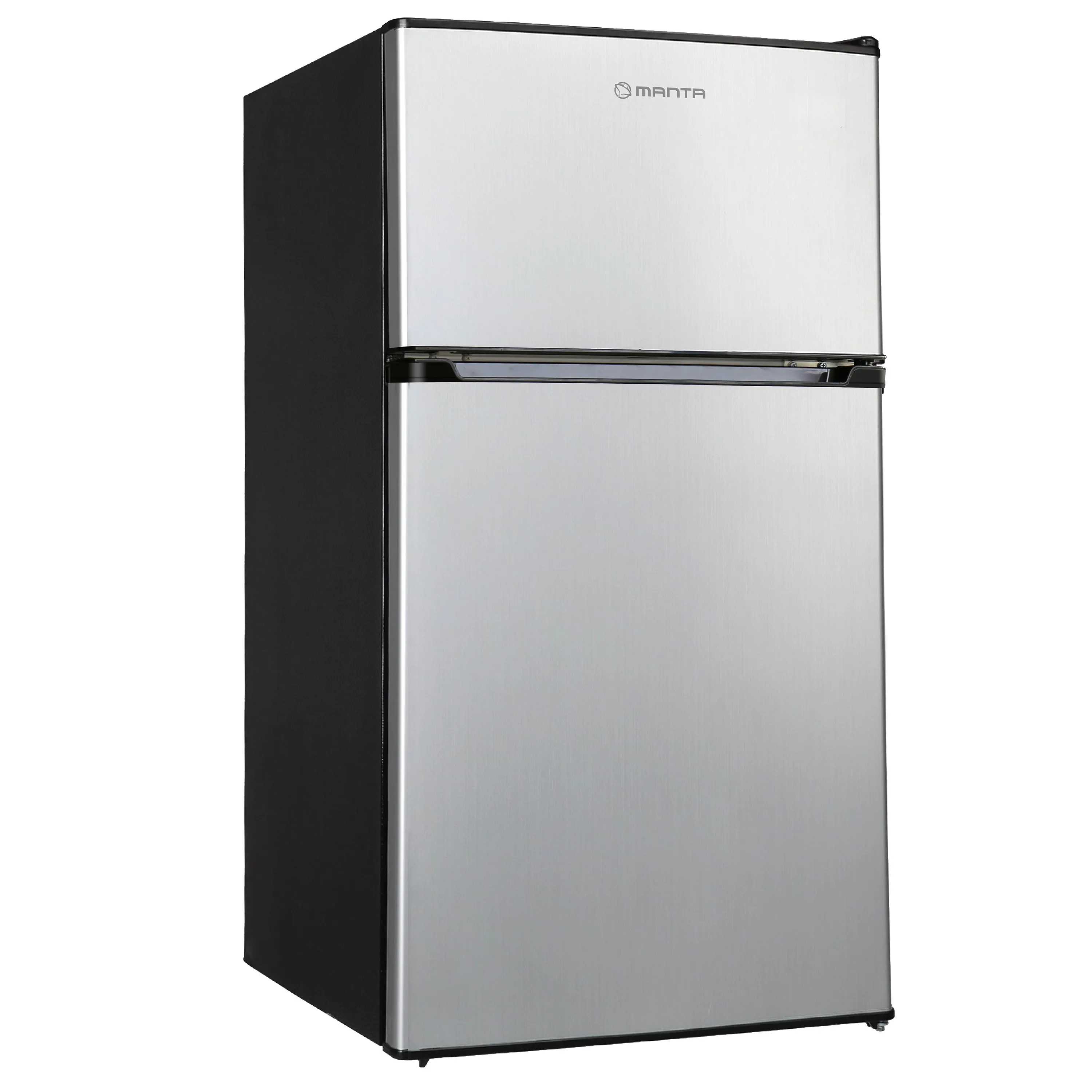 Lodówka Manta MM545DSL 86cm Srebrno Czarny