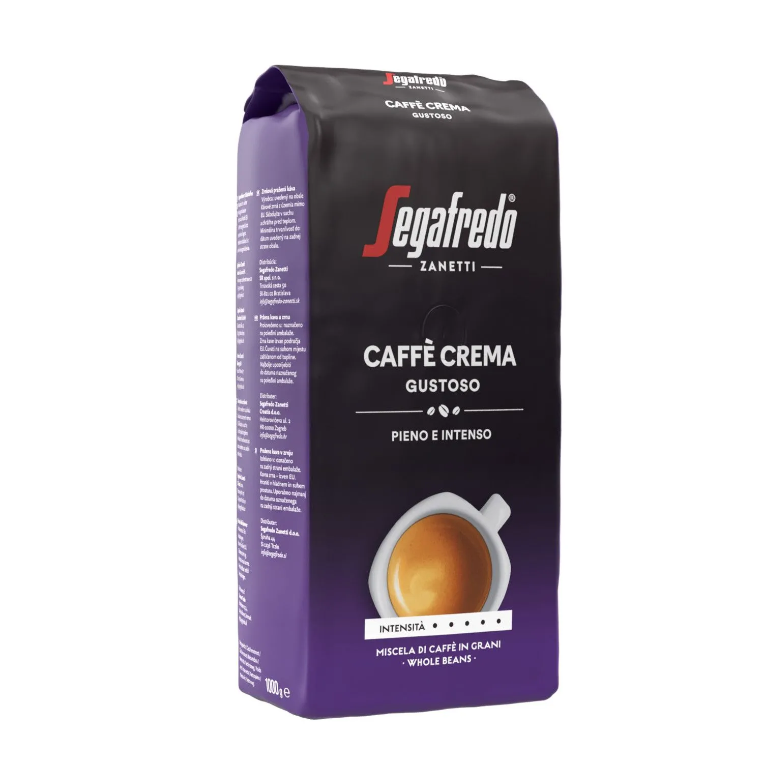 Kawa ziarnista Segafredo Caffe Crema Gustoso 1kg