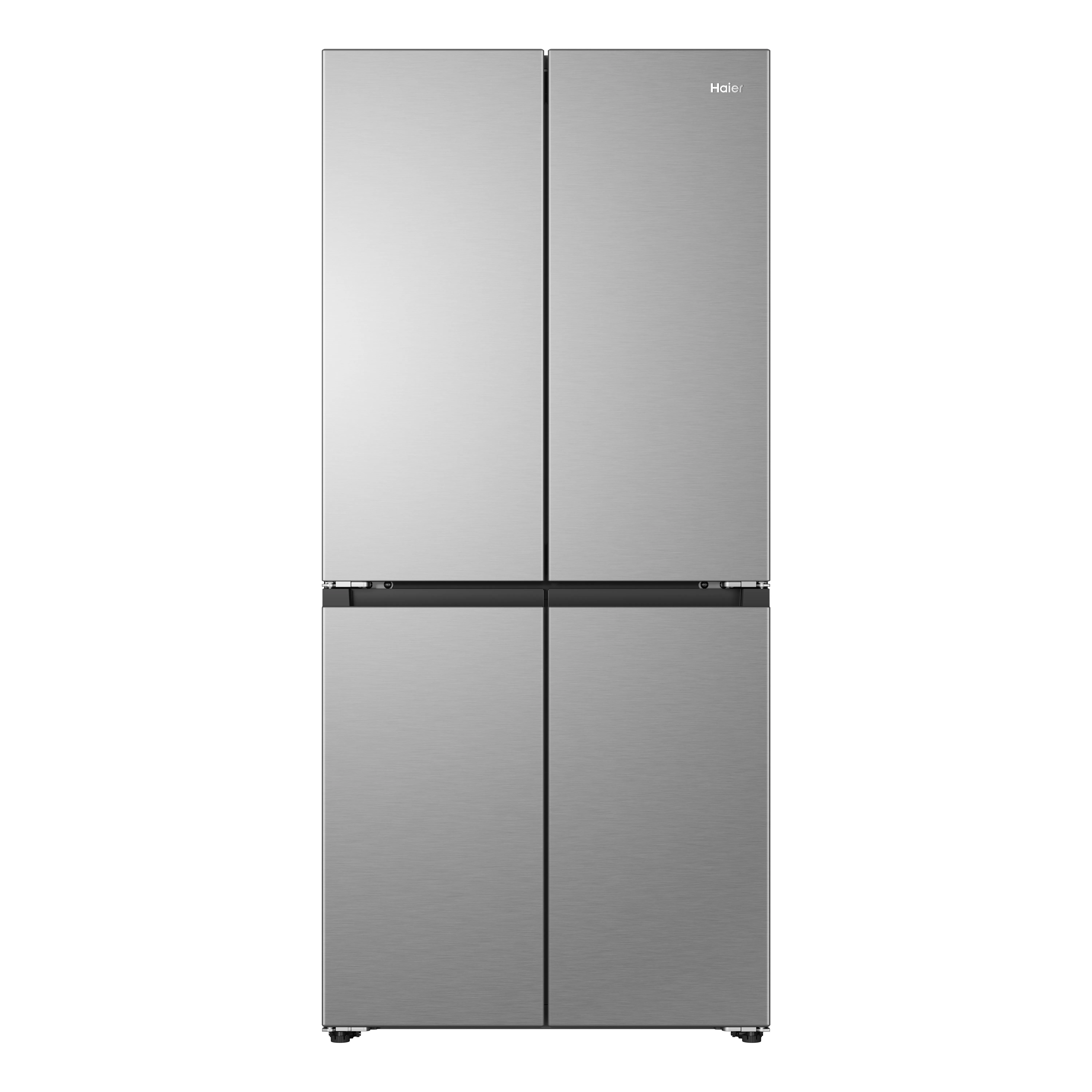 Lodówka Haier SBS HCR58S18DNMM Cube No Frost 185cm Szuflada z kontrolą wilgotności Zdalne sterowanie inox