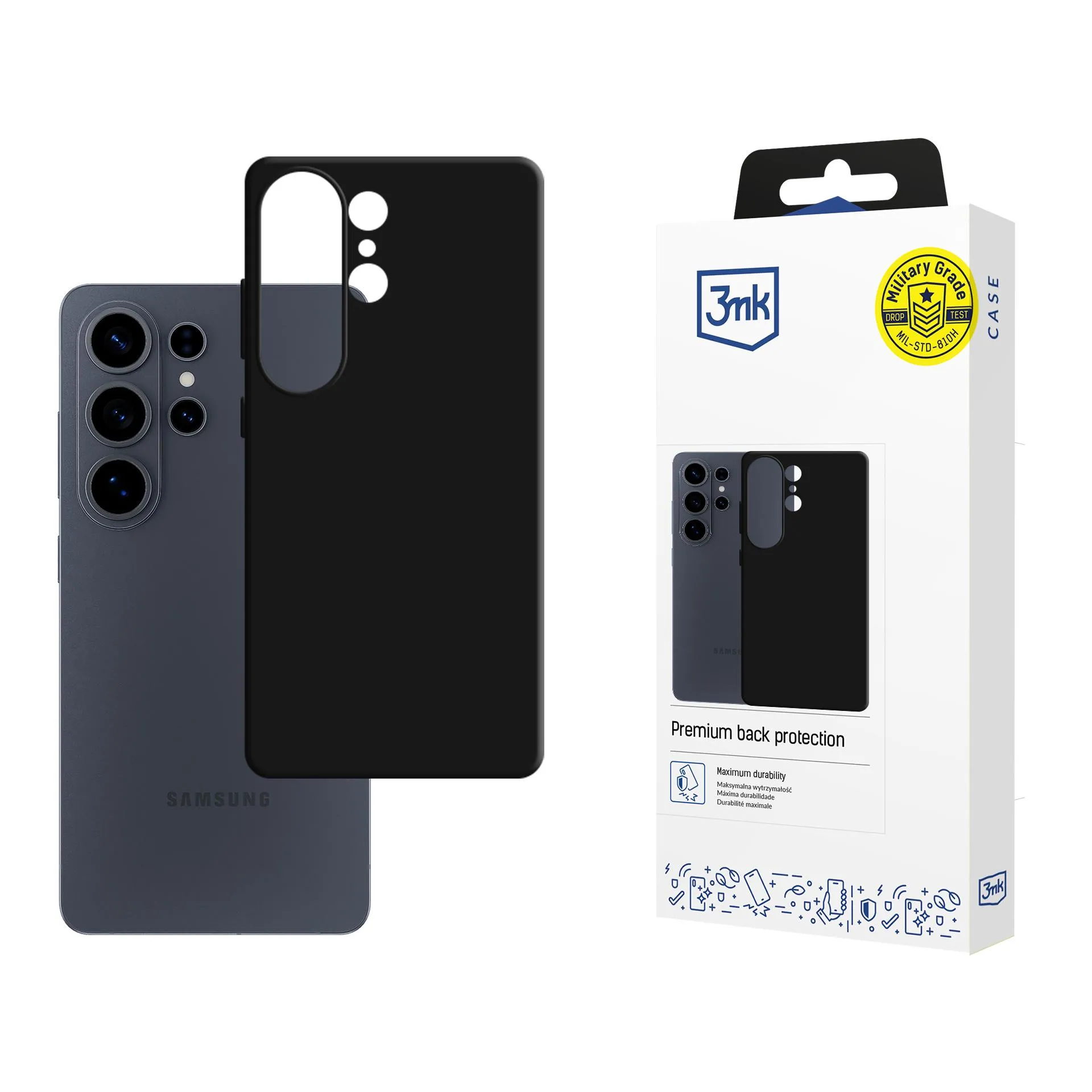 Etui 3mk Hardy Mellow MagCase do Galaxy S26 Ultra Czarny