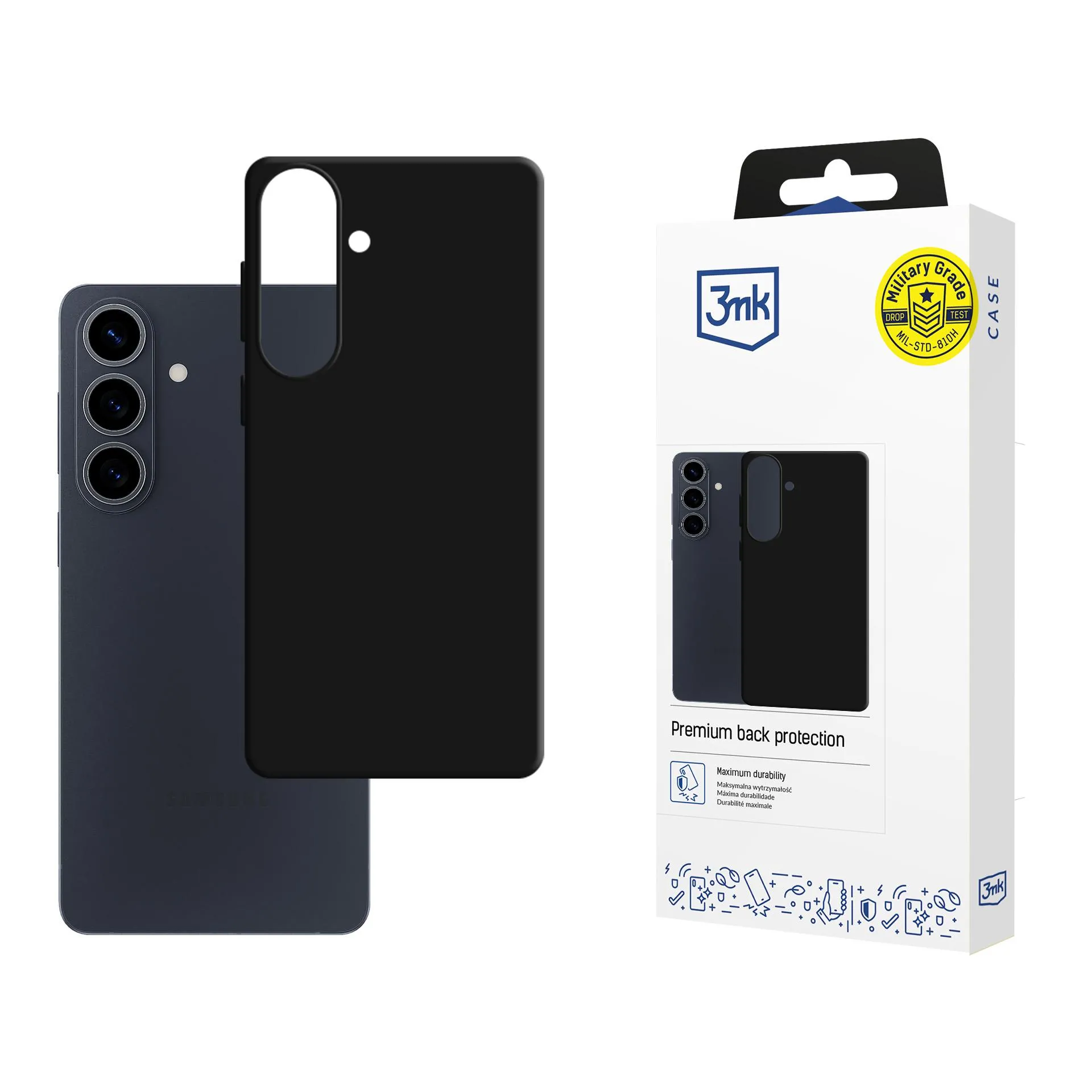 Etui 3mk Hardy Mellow MagCase do Galaxy S26 Czarny