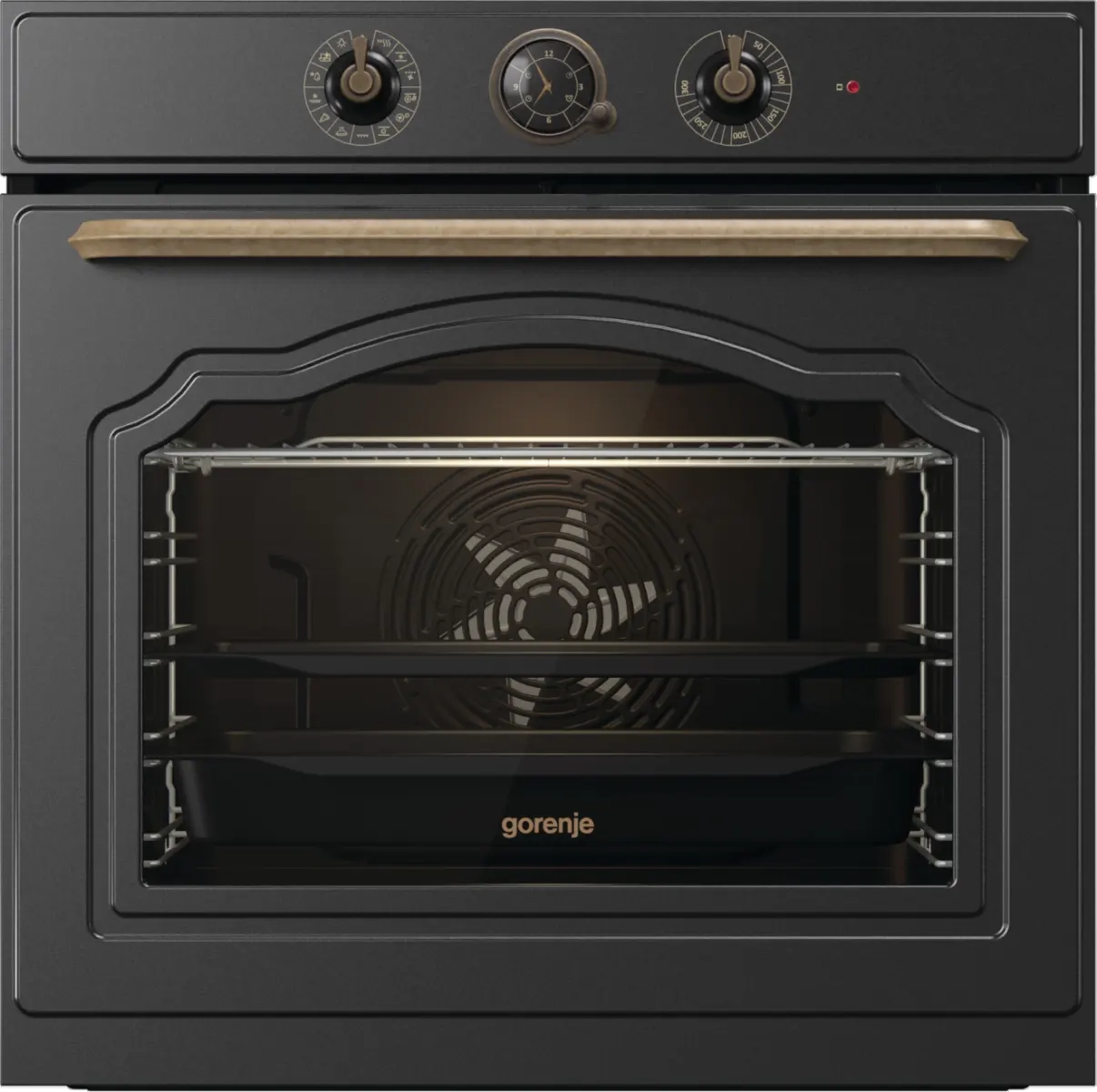 Piekarnik elektryczny Gorenje Classico BOS67371CLB Termoobieg Czarny