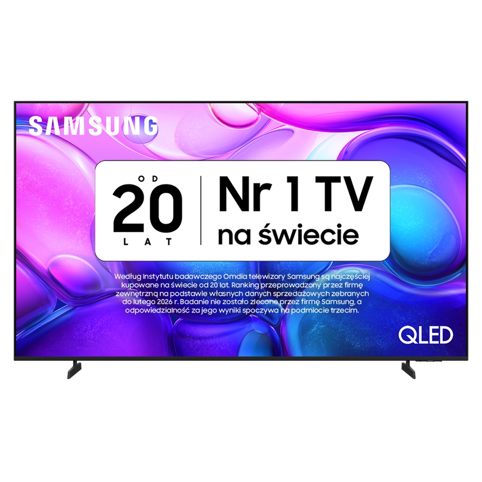 Telewizor Samsung QE75Q6FAAU 65" QLED 4K Tizen DVB-T2