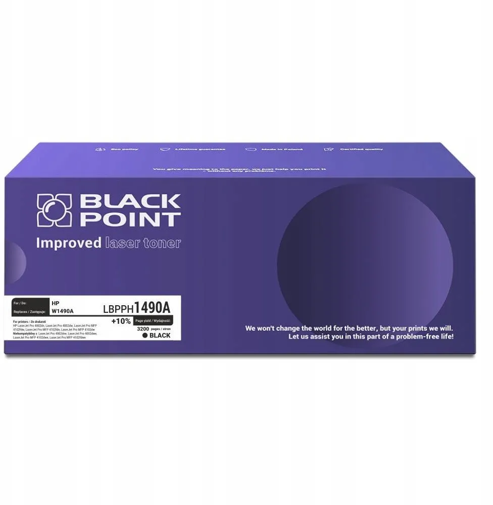 Toner Black Point LBPPH1490A (zamiennik W1490A) Czarny