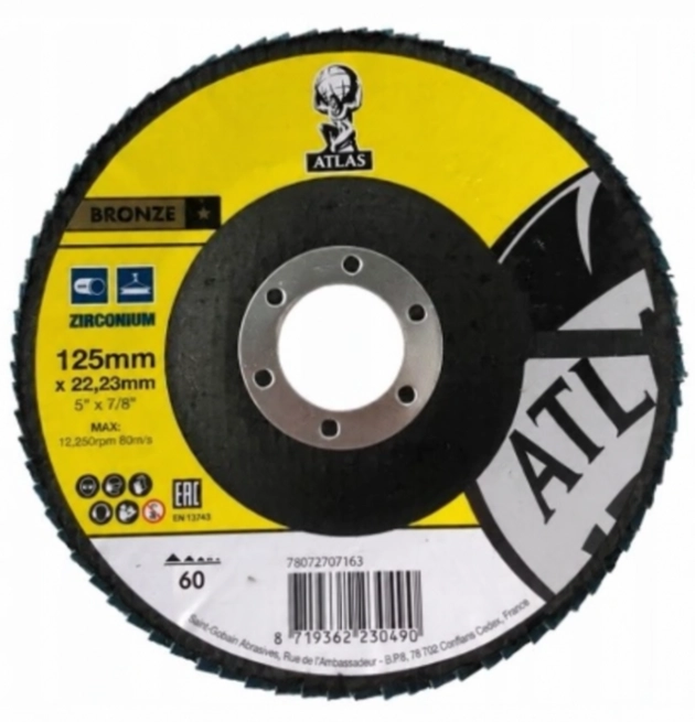 Krążek ścierny Norton Clipper KX663 78072707162 125mm P60