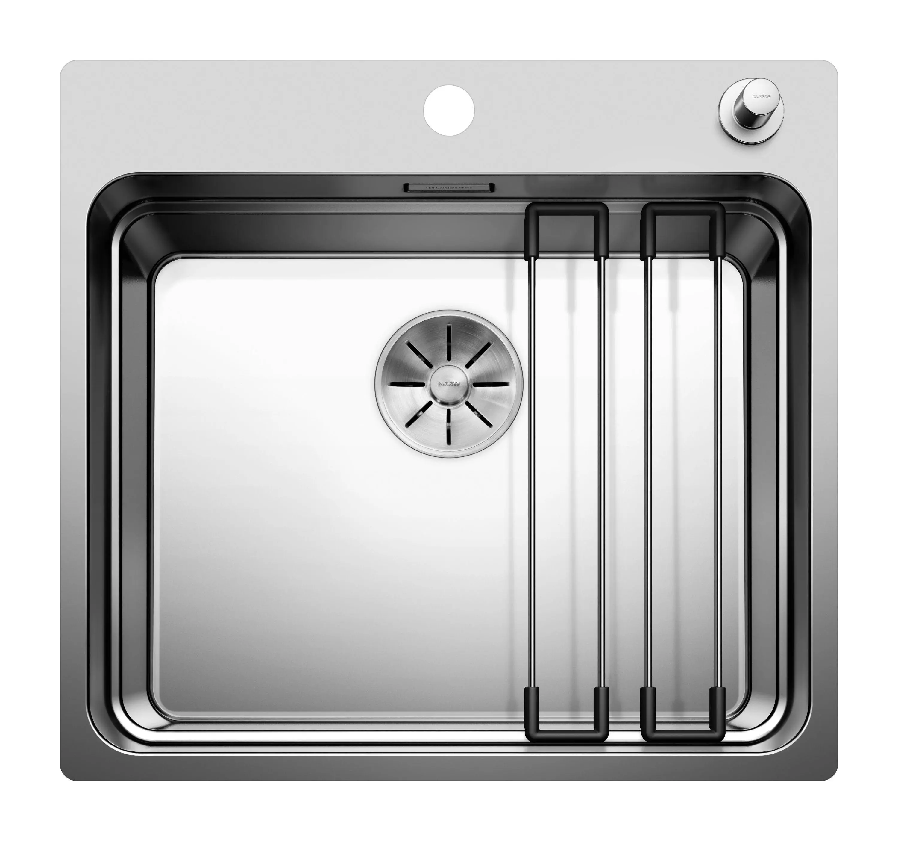 Zlewozmywak Blanco ETAGON 500-IF/A 521748 Stalowy Srebrny