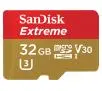 Karta pamięci SanDisk Extreme microSDHC 32GB + adapter