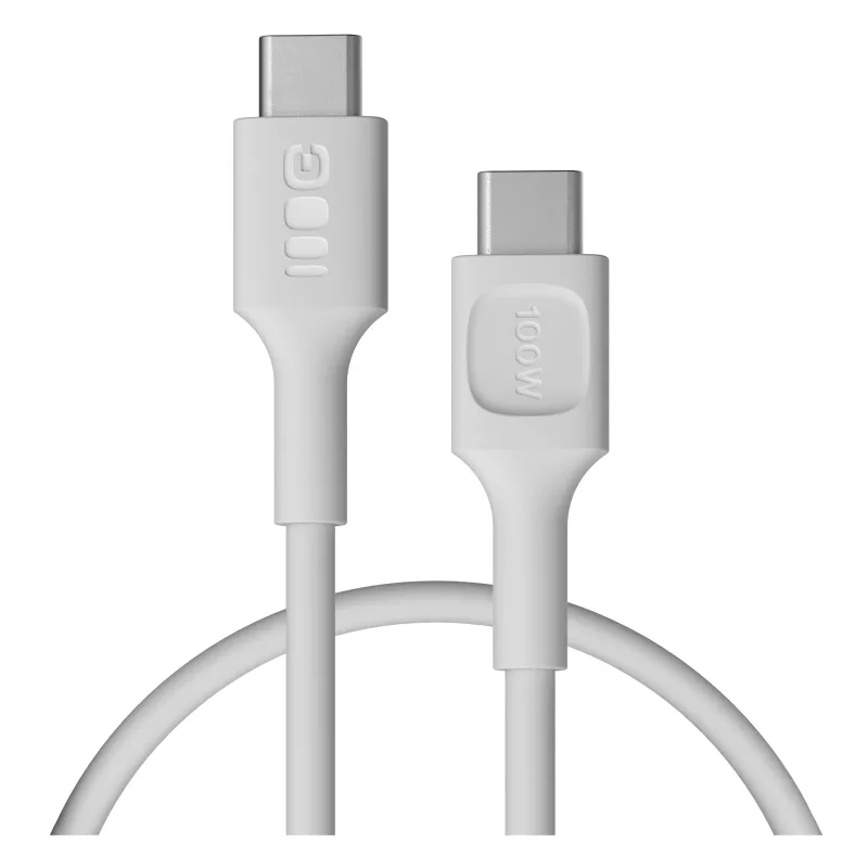 Kabel Green Cell PowerFlex PD USB-C do USB-C 0,3m 100W Biały
