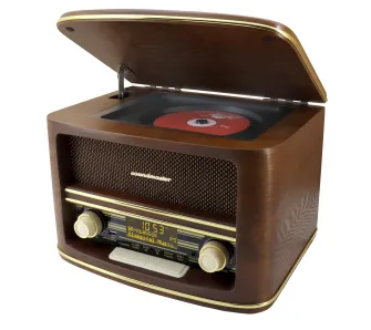Radioodtwarzacz Soundmaster NR961 Radio FM DAB+ Bluetooth Brązowy