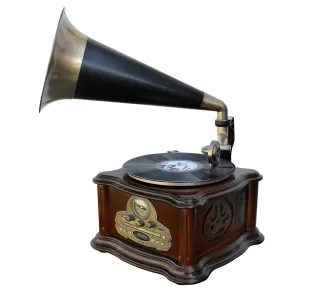 Gramofon Soundmaster NR917 Manualny Napęd paskowy Przedwzmacniacz Brązowy