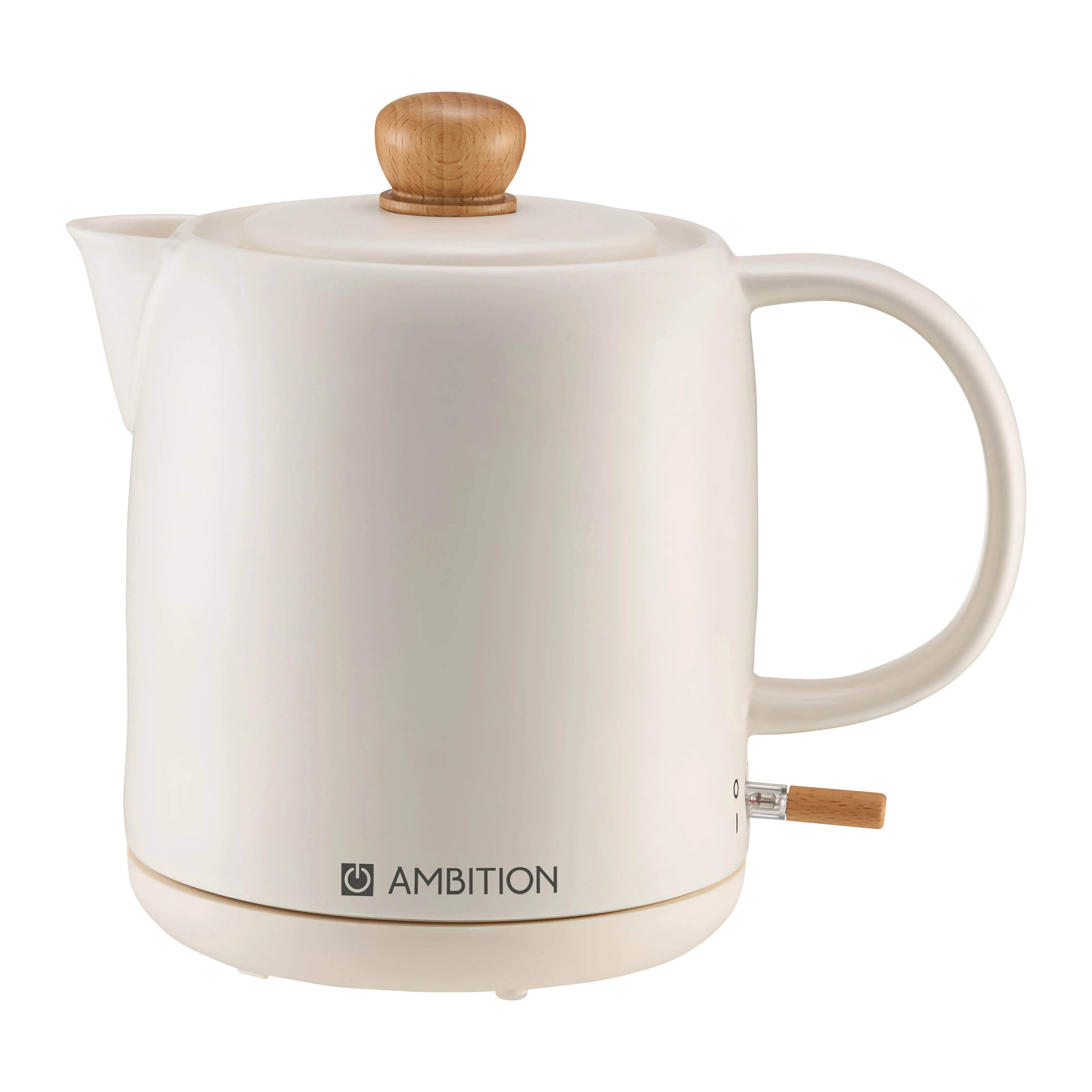 Czajnik Ambition Natural 1l 1200W Kremowy