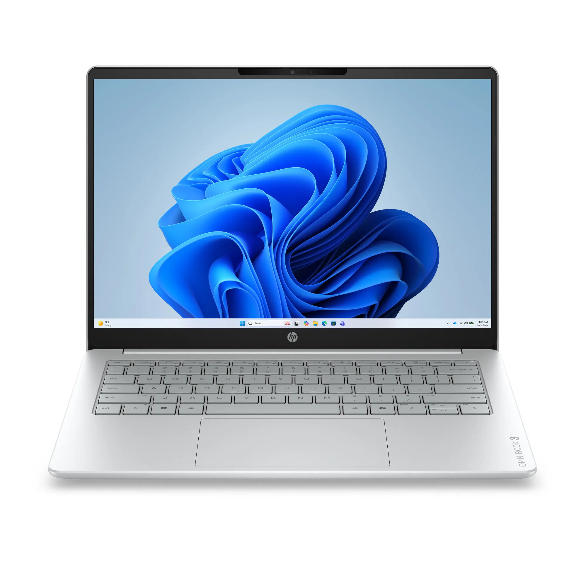 Laptop HP OmniBook 3 14-ht0005nwx 14" Ultra 5 225U 16GB RAM 512GB Dysk SSD Win11 Srebrny Funkcje AI