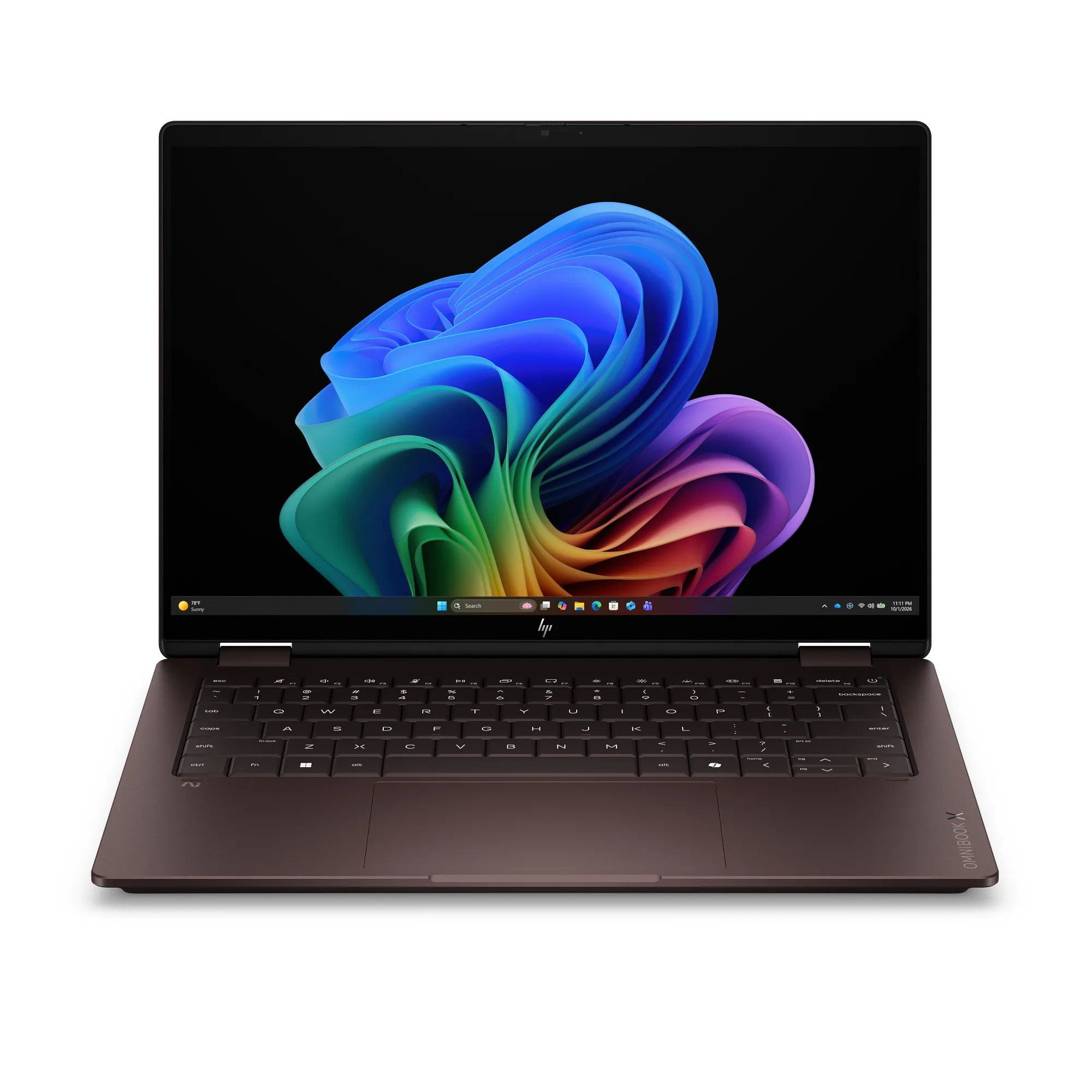 Laptop 2w1 HP OmniBook X Flip 14-kc0011nwx OLED 14" Ryzen AI 7 445 24GB RAM 512GB Dysk SSD Win11 Brązowy Funkcje AI