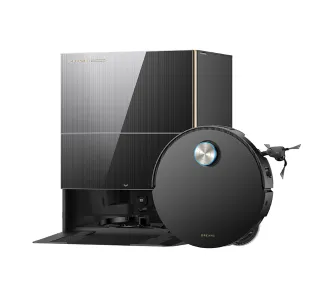 Robot sprzątający Dreame X60 Pro Ultra Complete Funkcja mopowania Stacja oczyszczająca Tworzenie mapy pomieszczenia 59dB Funkcje AI Czarny