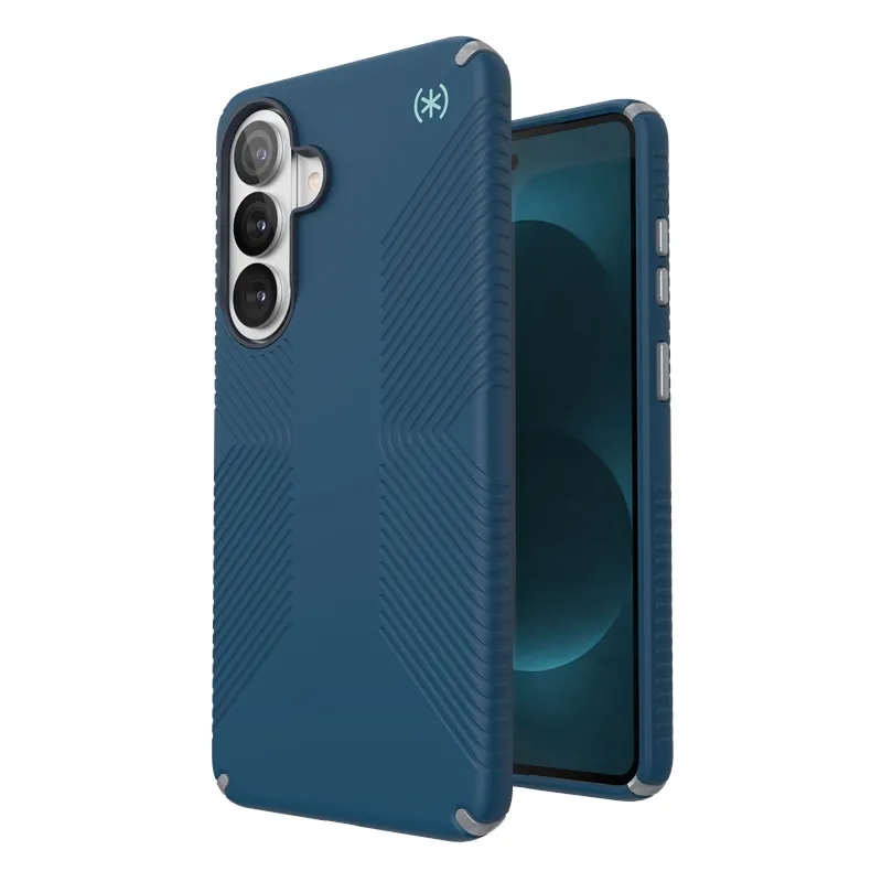 Etui Speck Presidio2 Grip Magnet MagSafe do Galaxy S26+ Niebieski